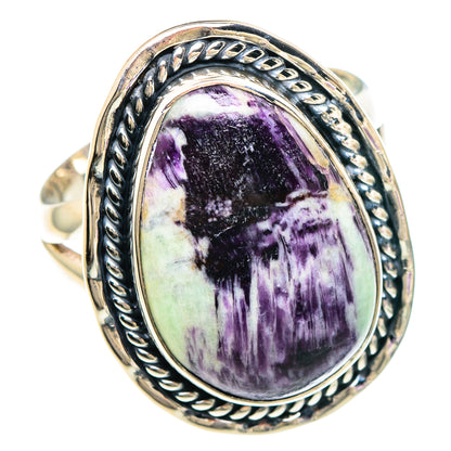 Cacoxenite Amethyst Rings handcrafted by Ana Silver Co - RING94016