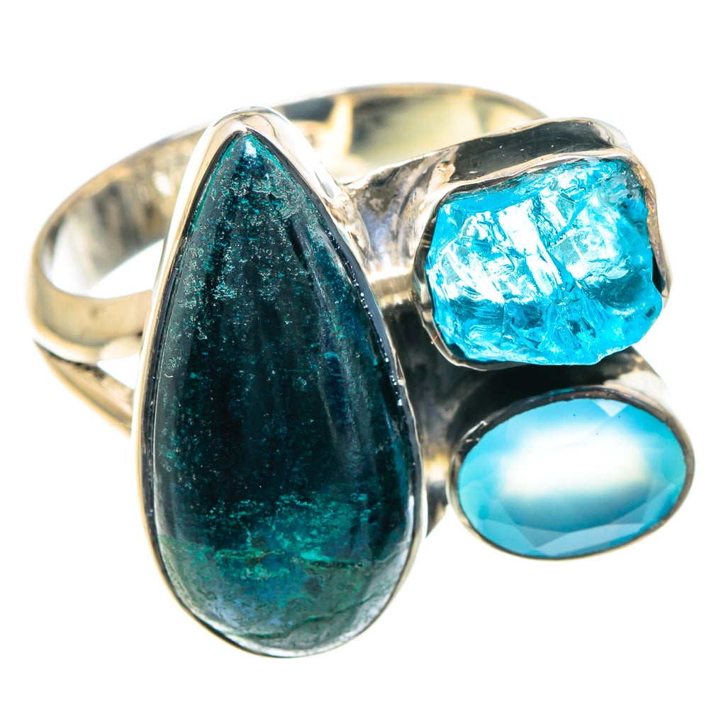 Apatite Rings handcrafted by Ana Silver Co - RING94024
