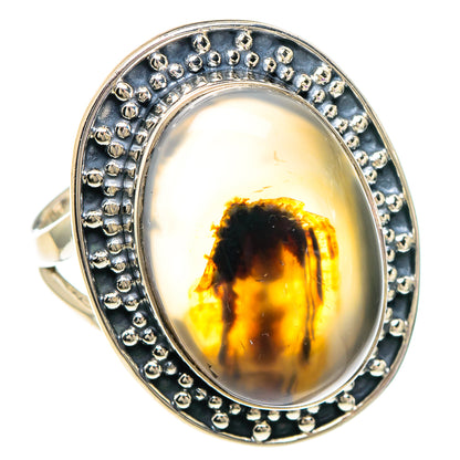 Montana Agate Rings handcrafted by Ana Silver Co - RING94030