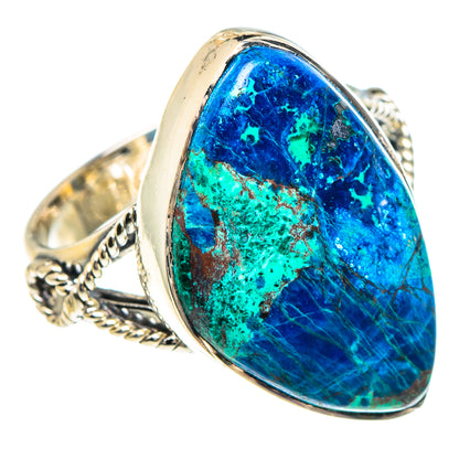 Azurite Rings handcrafted by Ana Silver Co - RING94080