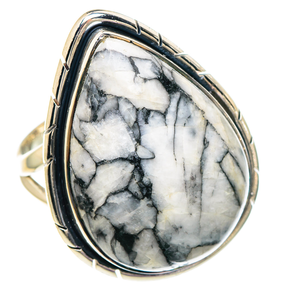 Pinolith Jasper Rings handcrafted by Ana Silver Co - RING94104 - Photo 2