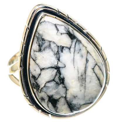 Pinolith Jasper Rings handcrafted by Ana Silver Co - RING94104 - Photo 2