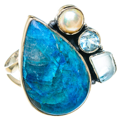 Apatite Rings handcrafted by Ana Silver Co - RING94108