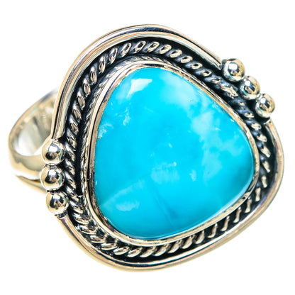Larimar Rings handcrafted by Ana Silver Co - RING94116
