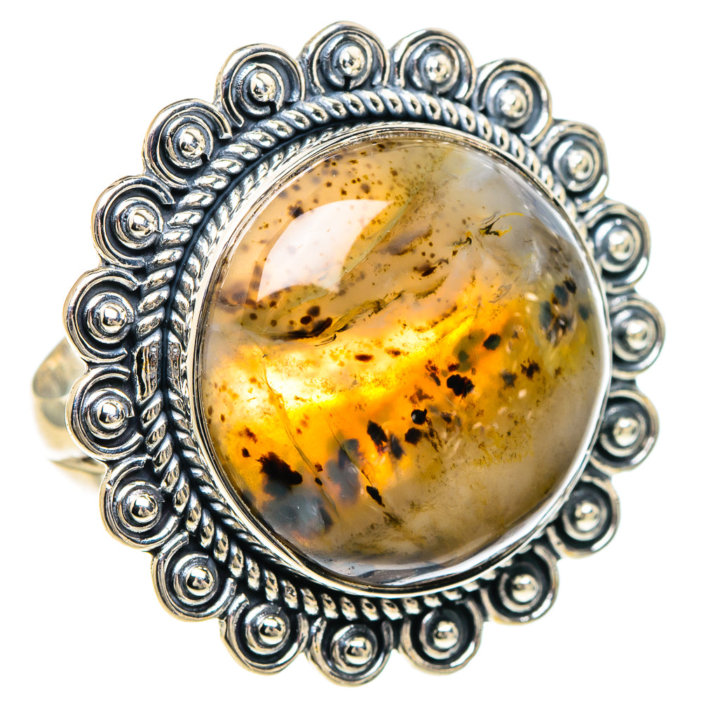 Montana Agate Rings handcrafted by Ana Silver Co - RING94124 - Photo 2