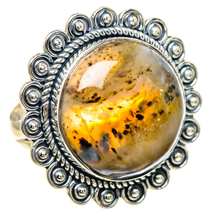 Montana Agate Rings handcrafted by Ana Silver Co - RING94124 - Photo 2