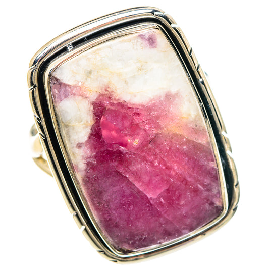 Ruby Fuchsite Rings handcrafted by Ana Silver Co - RING94133