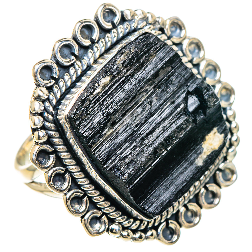 Tektite Rings handcrafted by Ana Silver Co - RING94140 - Photo 2