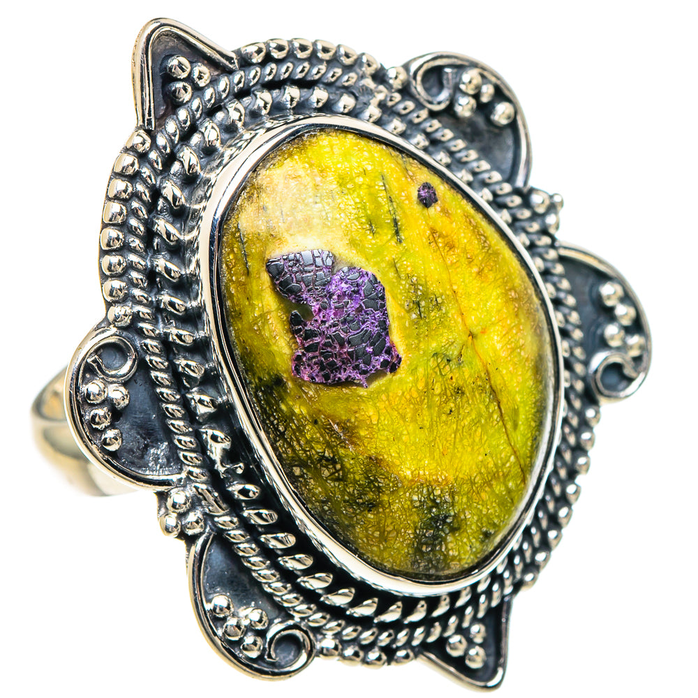 Atlantisite Rings handcrafted by Ana Silver Co - RING94153 - Photo 2
