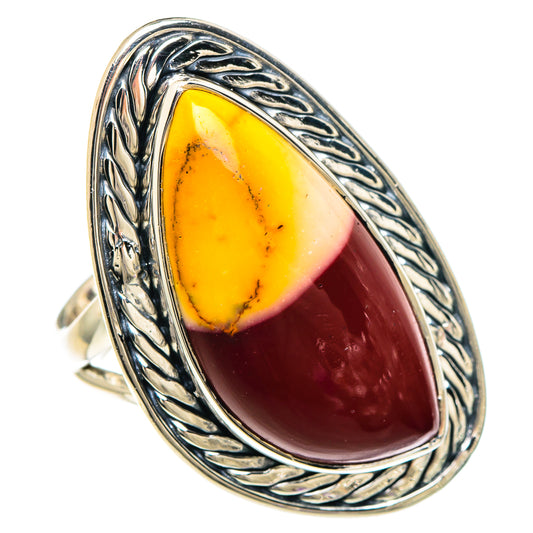 Mookaite Rings handcrafted by Ana Silver Co - RING94174