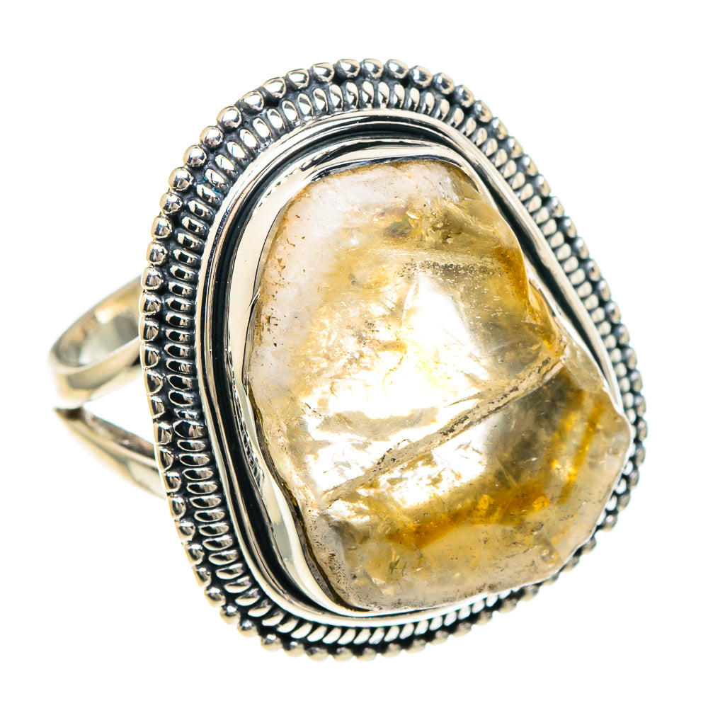 Citrine Rings handcrafted by Ana Silver Co - RING94176 - Photo 2