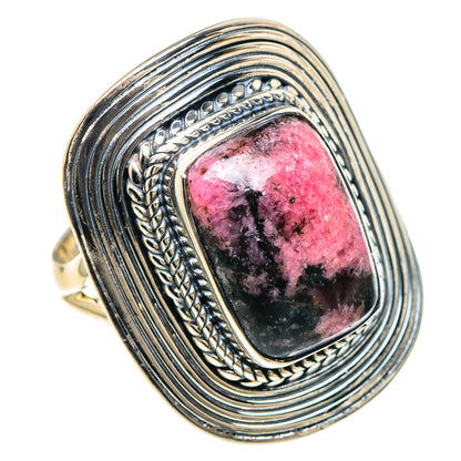 Rhodonite Rings handcrafted by Ana Silver Co - RING94177
