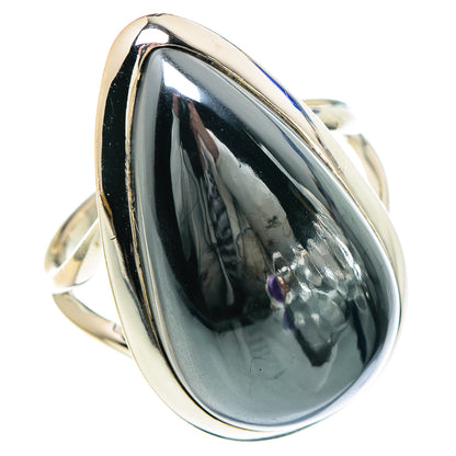 Hematite Rings handcrafted by Ana Silver Co - RING94189