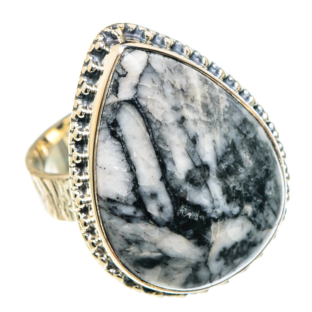 Pinolith Jasper Rings handcrafted by Ana Silver Co - RING94190