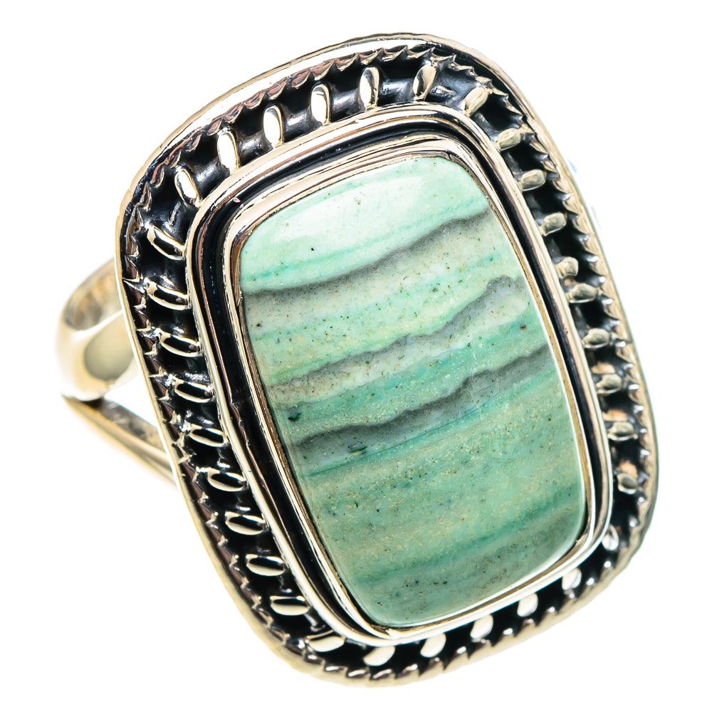 Ocean Jasper Rings handcrafted by Ana Silver Co - RING94284
