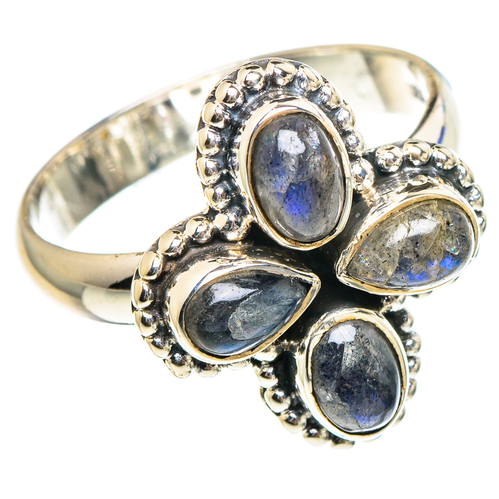 Labradorite Rings handcrafted by Ana Silver Co - RING94309
