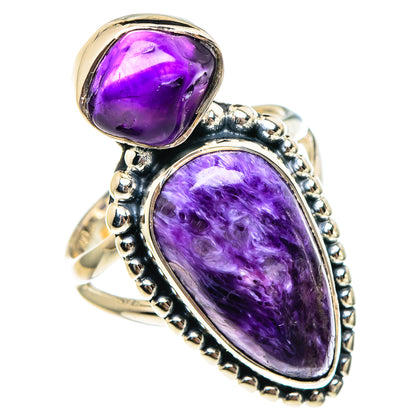 Charoite Rings handcrafted by Ana Silver Co - RING94320