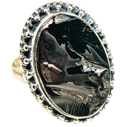 Shungite Rings handcrafted by Ana Silver Co - RING94323