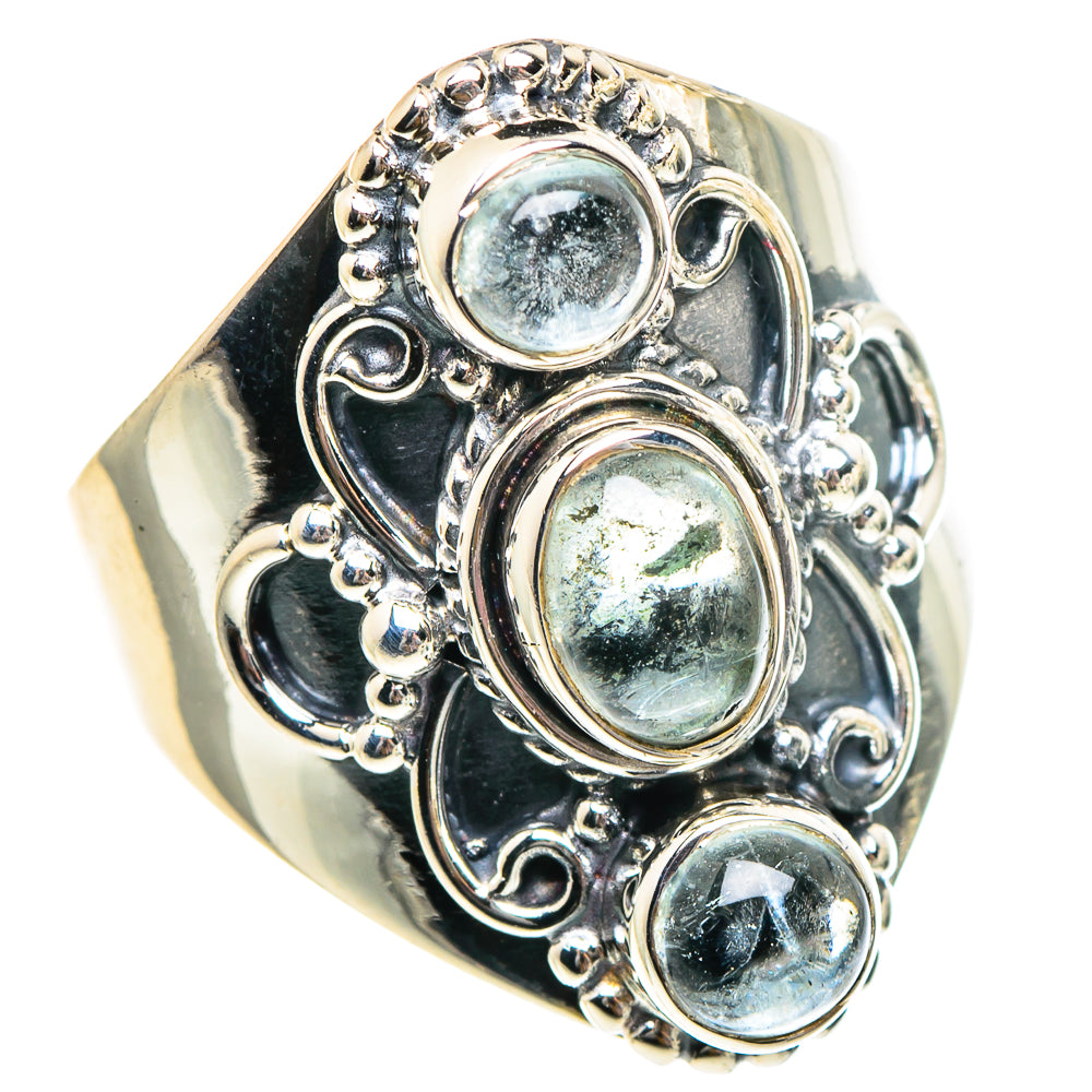 Aquamarine Rings handcrafted by Ana Silver Co - RING94334