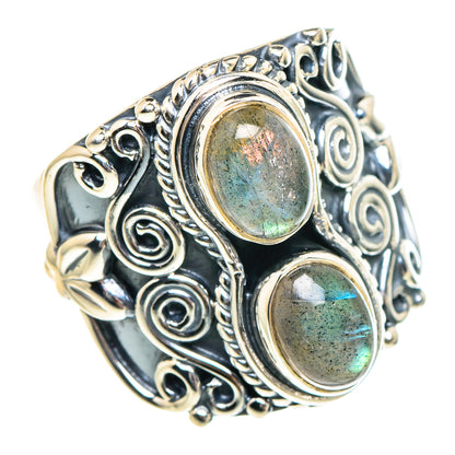 Labradorite Rings handcrafted by Ana Silver Co - RING94360