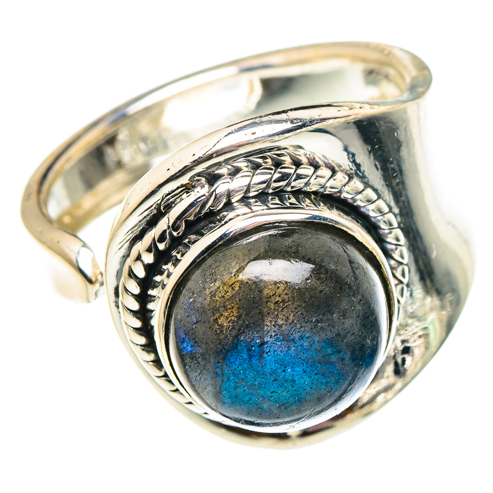 Labradorite Rings handcrafted by Ana Silver Co - RING94390
