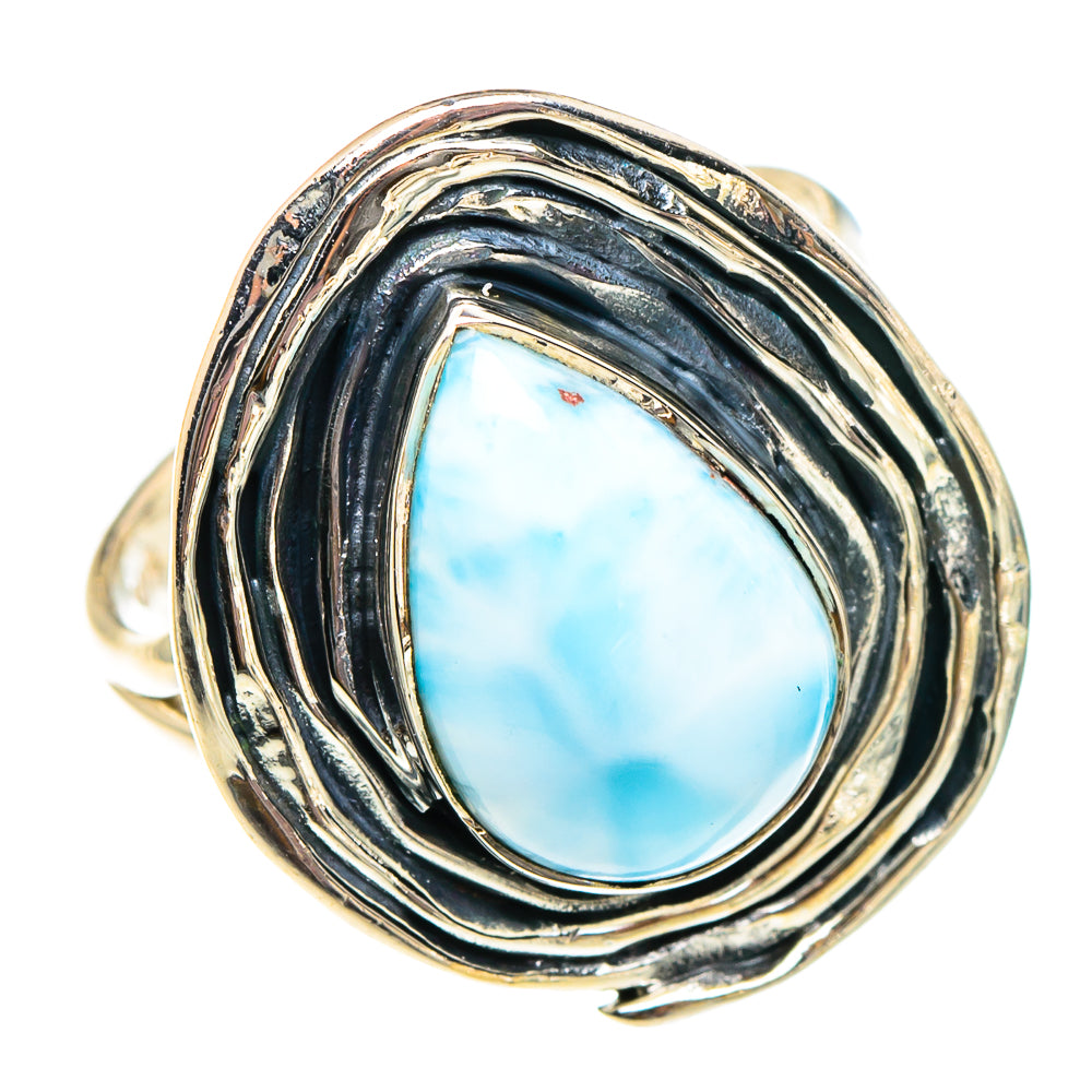 Larimar Rings handcrafted by Ana Silver Co - RING94405