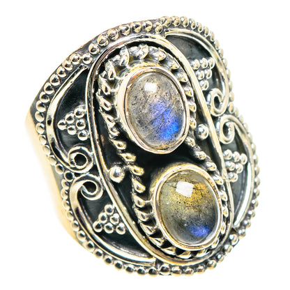 Labradorite Rings handcrafted by Ana Silver Co - RING94414 - Photo 2