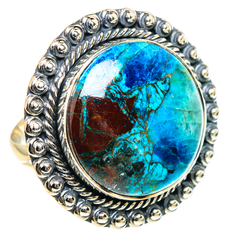 Shattuckite Rings handcrafted by Ana Silver Co - RING94423