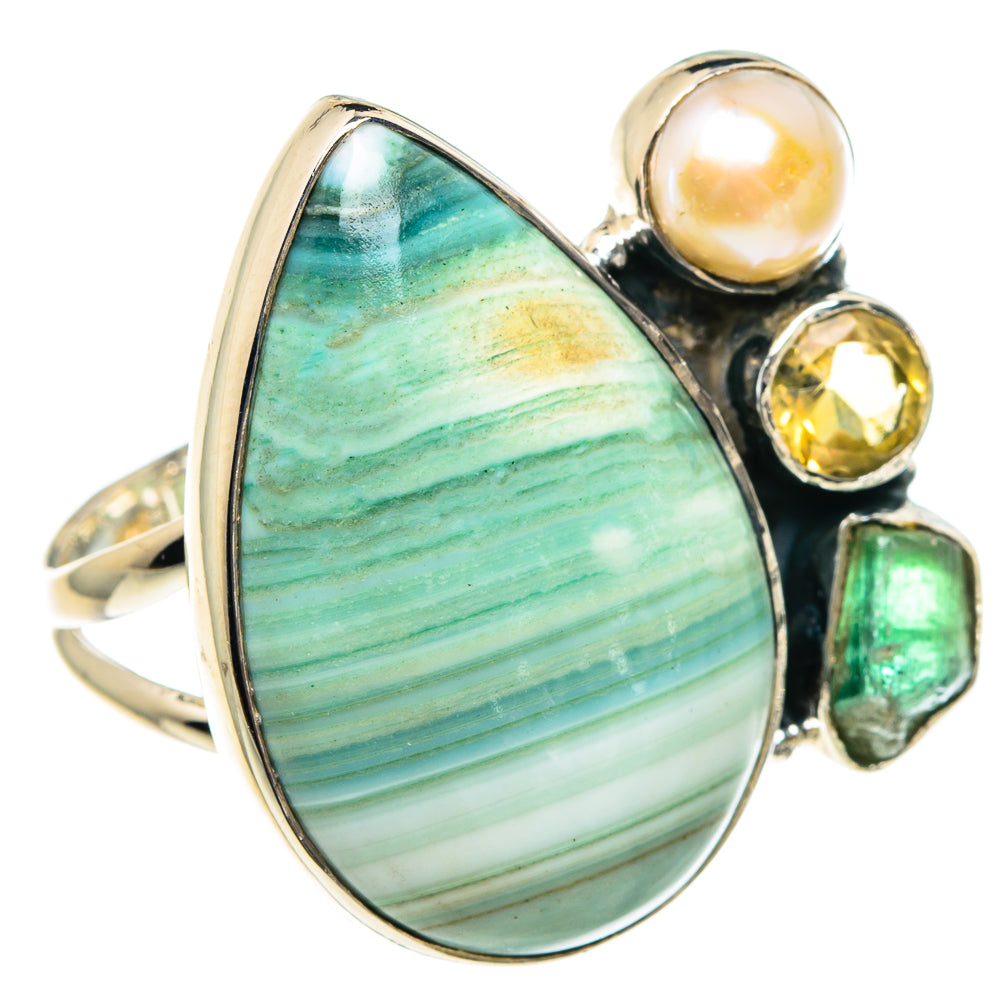 Ocean Jasper Rings handcrafted by Ana Silver Co - RING94425