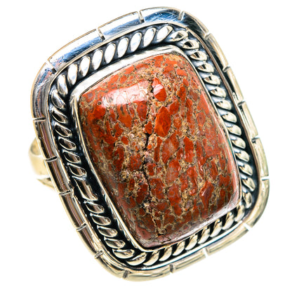Dinosaur Bone Rings handcrafted by Ana Silver Co - RING94433 - Photo 2