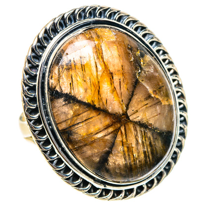 Chiastolite Rings handcrafted by Ana Silver Co - RING94434 - Photo 2