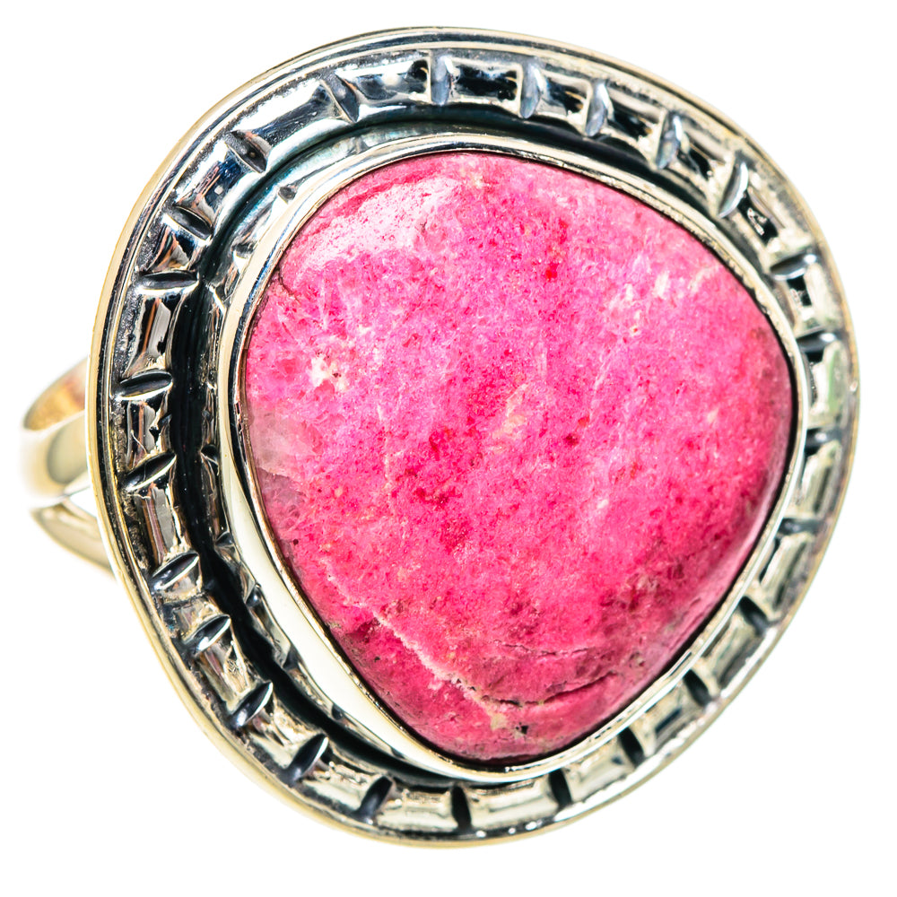 Rhodochrosite Rings handcrafted by Ana Silver Co - RING94440 - Photo 2