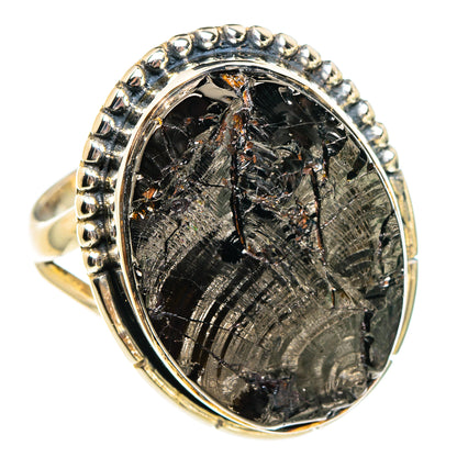 Shungite Rings handcrafted by Ana Silver Co - RING94448 - Photo 2