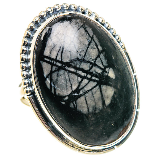 Picasso Jasper Rings handcrafted by Ana Silver Co - RING94449