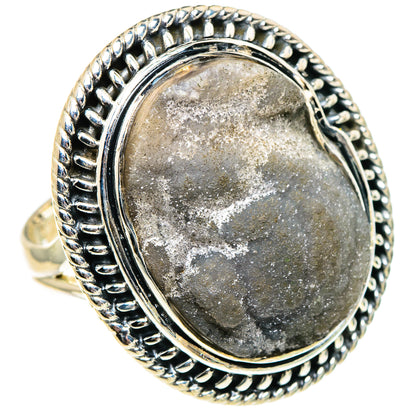 Desert Druzy Rings handcrafted by Ana Silver Co - RING94456 - Photo 2