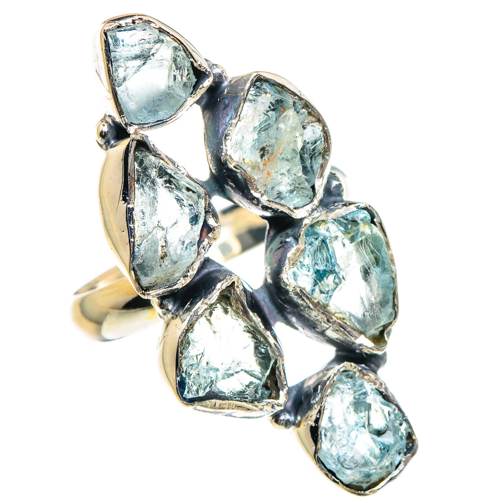 Aquamarine Rings handcrafted by Ana Silver Co - RING94462
