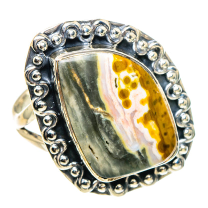 Ocean Jasper Rings handcrafted by Ana Silver Co - RING94467