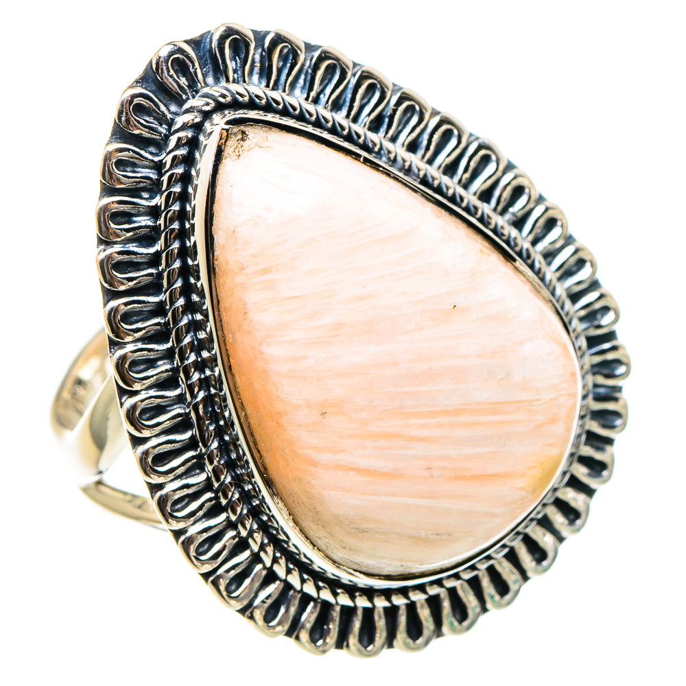 Scolecite Rings handcrafted by Ana Silver Co - RING94480 - Photo 2