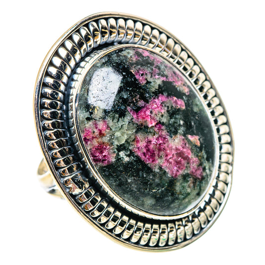 Russian Eudialyte Rings handcrafted by Ana Silver Co - RING94485