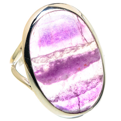 Chevron Amethyst Rings handcrafted by Ana Silver Co - RING94488