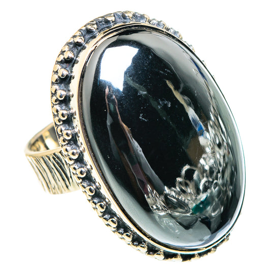 Hematite Rings handcrafted by Ana Silver Co - RING94496