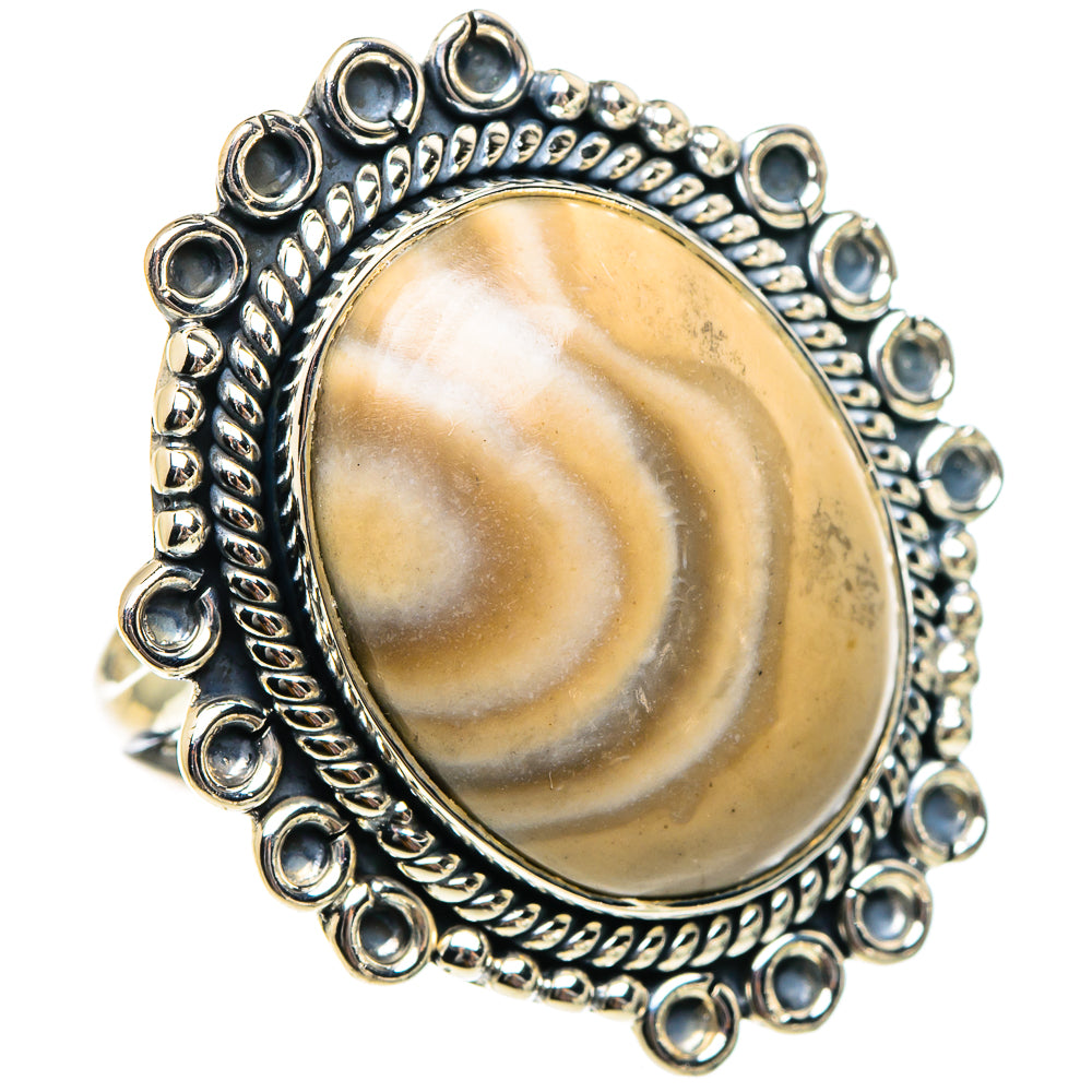 Willow Creek Jasper Rings handcrafted by Ana Silver Co - RING94512 - Photo 2