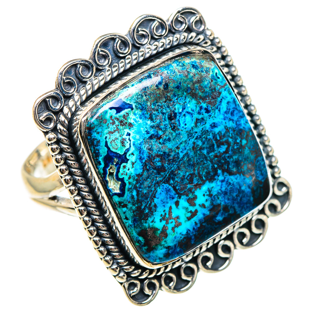 Shattuckite Rings handcrafted by Ana Silver Co - RING94543
