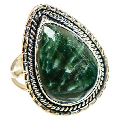 Seraphinite Rings handcrafted by Ana Silver Co - RING94544