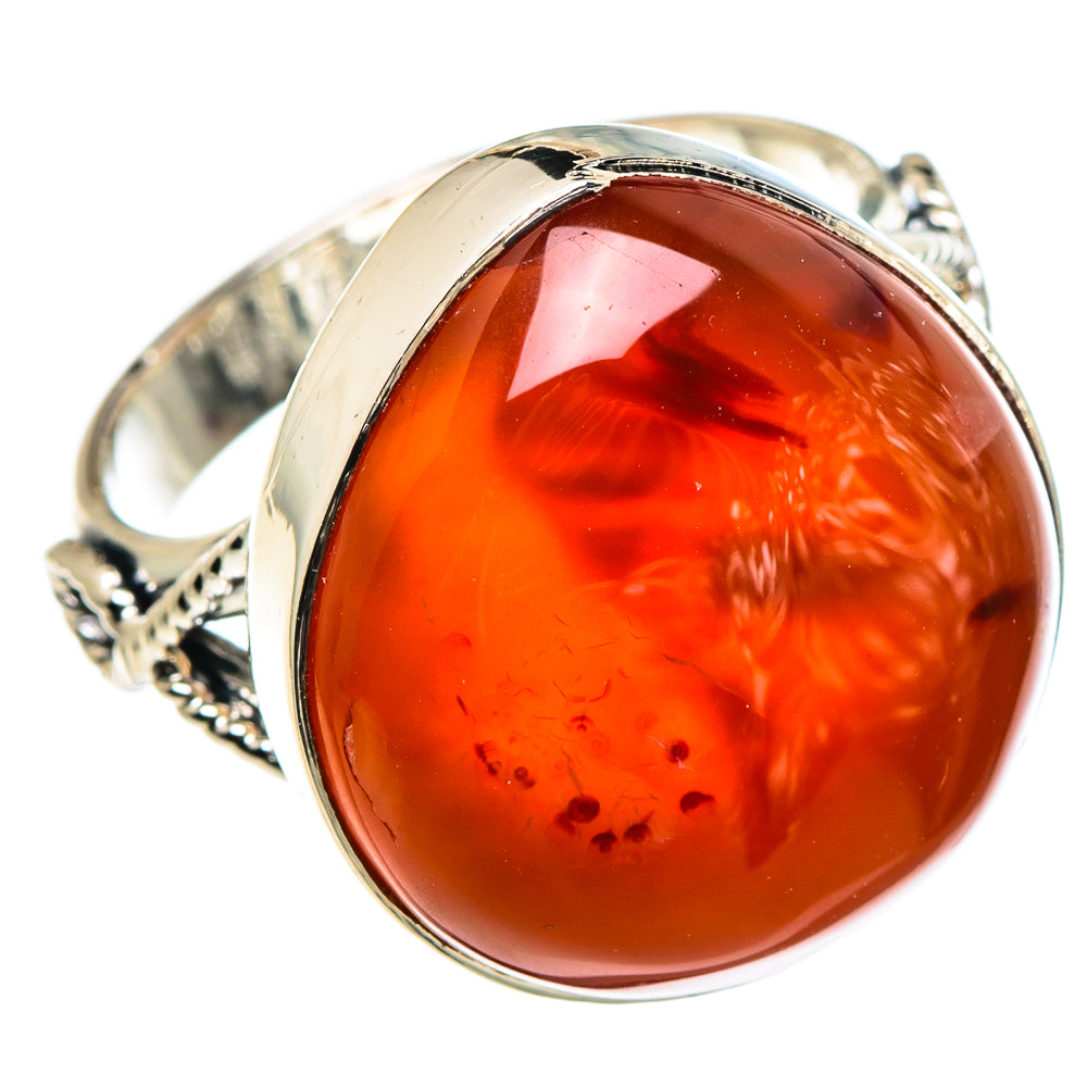 Carnelian Rings handcrafted by Ana Silver Co - RING94562