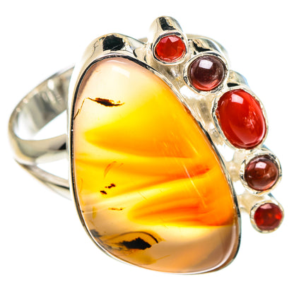 Montana Agate Rings handcrafted by Ana Silver Co - RING94590