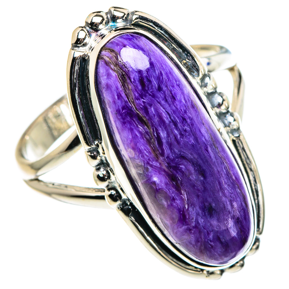 Charoite Rings handcrafted by Ana Silver Co - RING94595