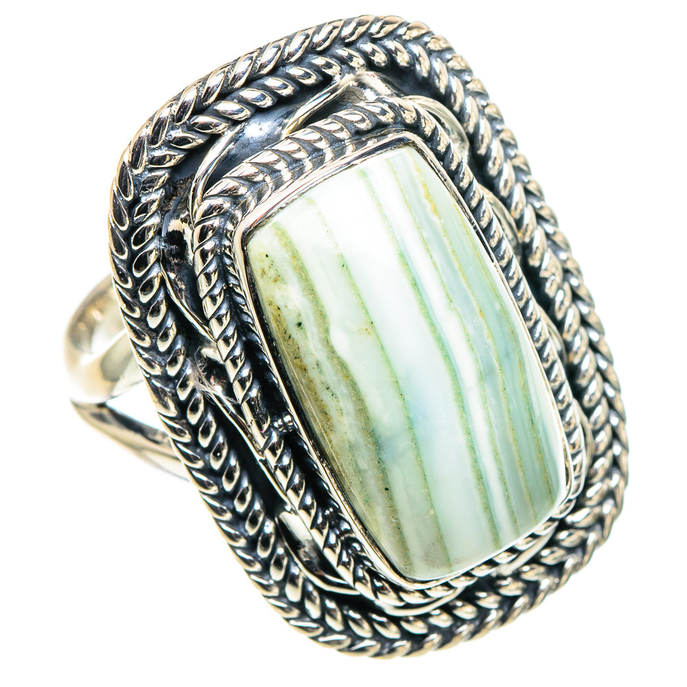 Ocean Jasper Rings handcrafted by Ana Silver Co - RING94607 - Photo 2