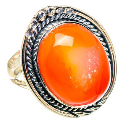 Carnelian Rings handcrafted by Ana Silver Co - RING94614