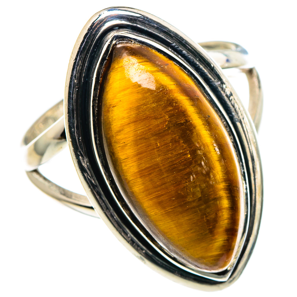 Tiger Eye Rings handcrafted by Ana Silver Co - RING94633